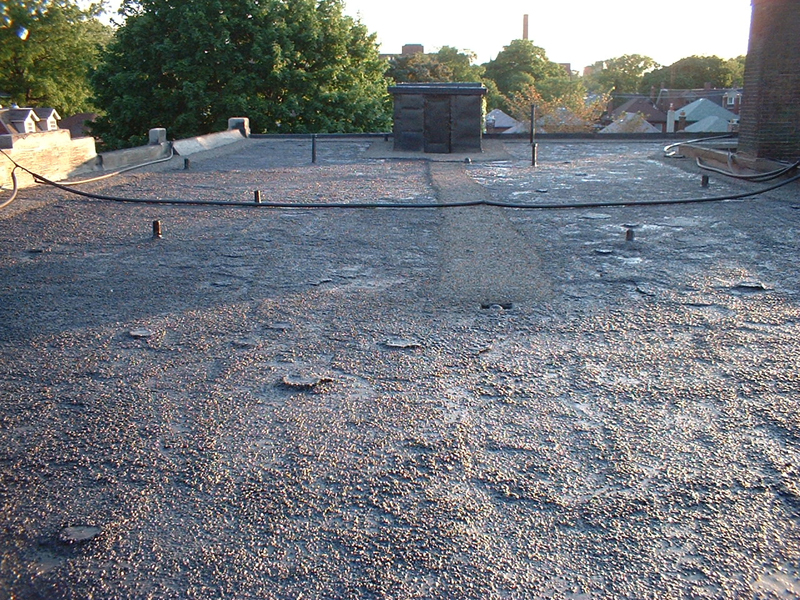 SUPERPRO Being Applied on a Roof